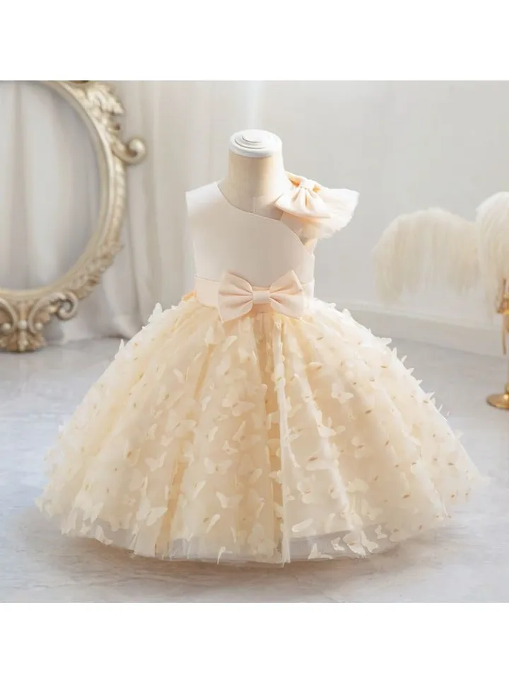 New Girls' Puffy Dress Birthday Dress Dress