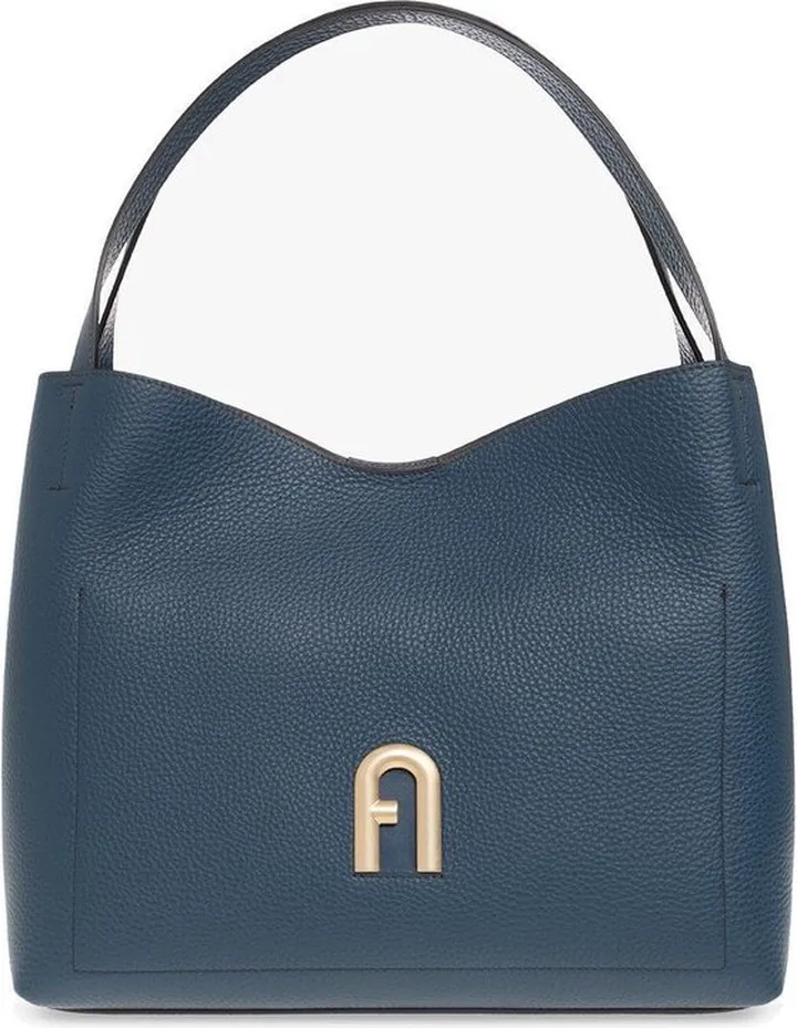 Furla Logo Plaque Large Shoulder Bag