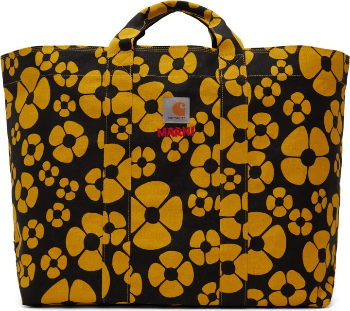 Marni Black Carhartt WIP Edition Shopping Tote