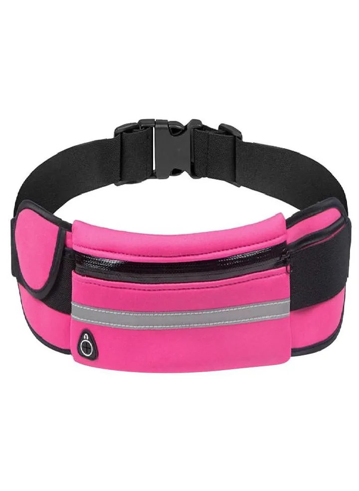 Men Women Outdoor Stretch Sports Belt Pockets Mobile Phone Bag