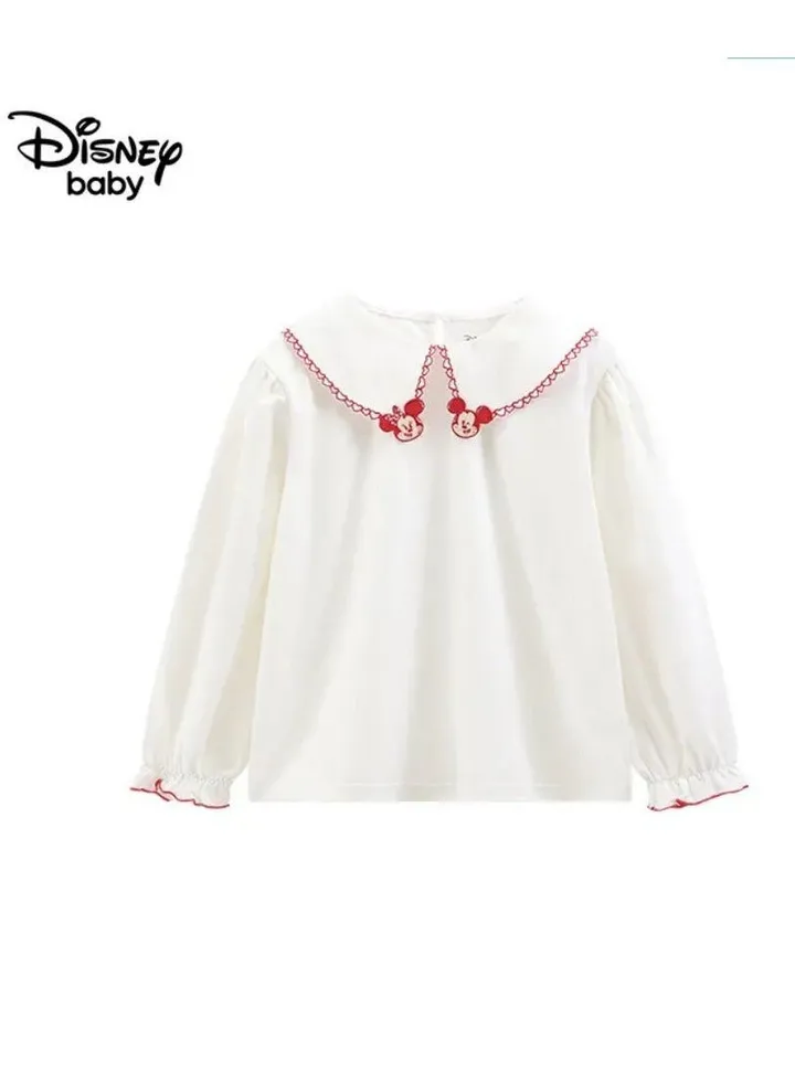 Disney children's clothing girls long sleeve t-shirt
