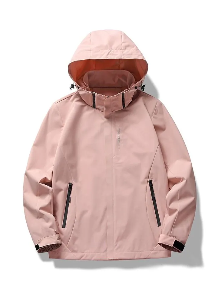 New detachable hooded waterproof mountaineering suit, outdoor clothing
