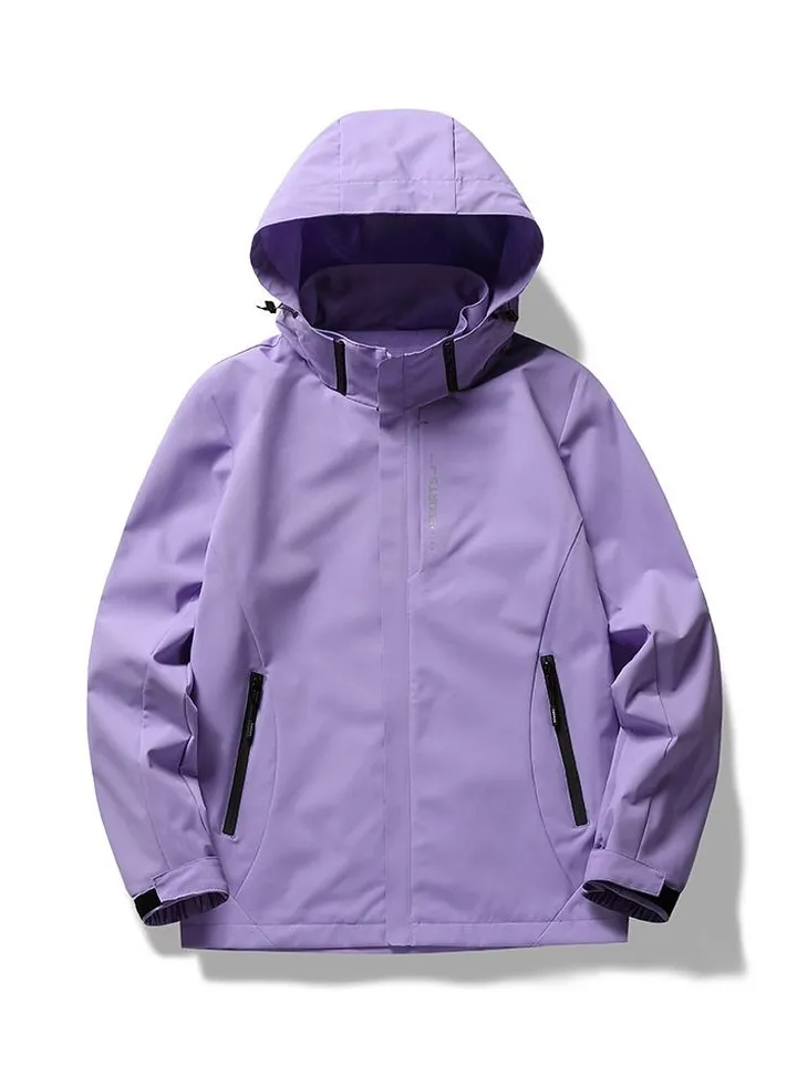 New detachable hooded waterproof mountaineering suit, outdoor clothing