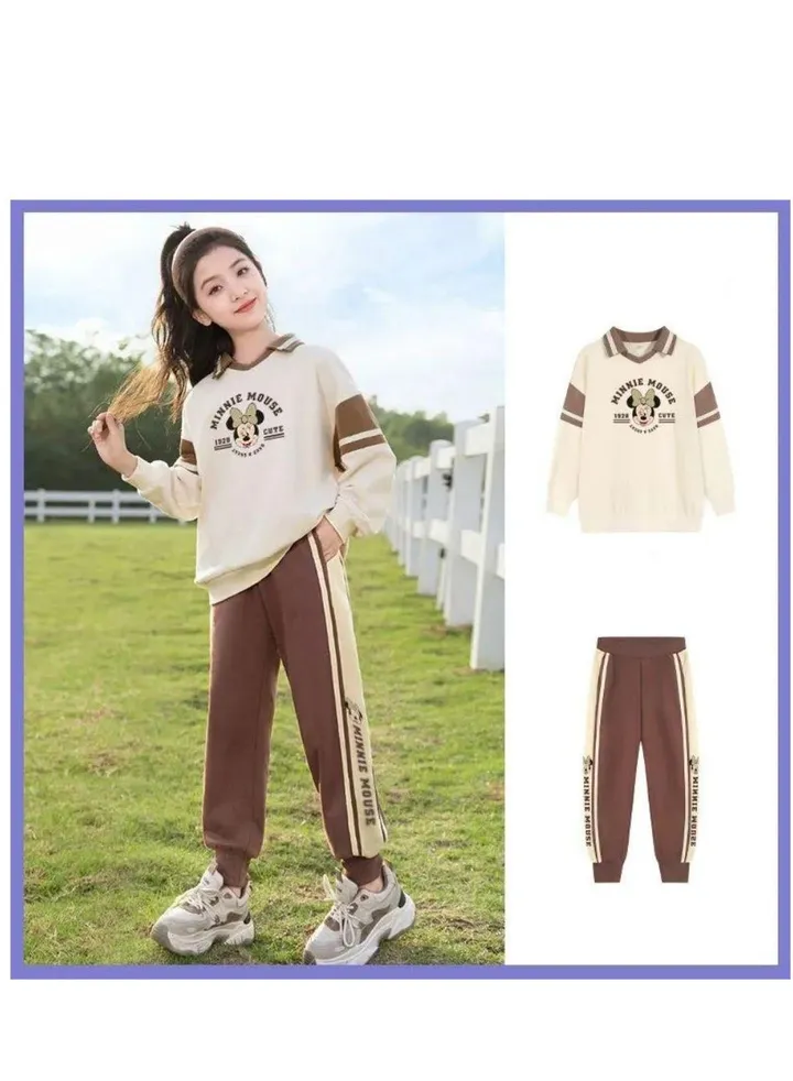 Disney girls sweatshirt suit sportswear