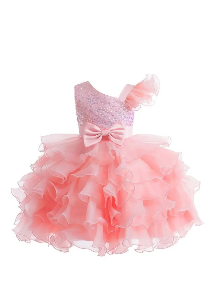 New Girls' Puffy Dress Birthday Dress Dress
