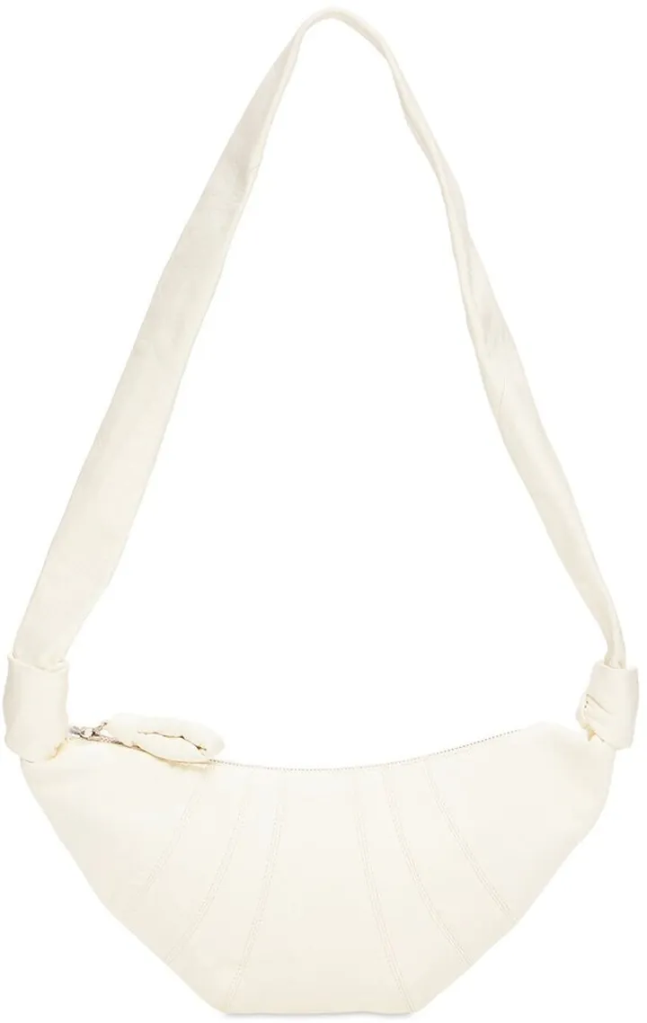 Small Croissant leather shoulder bag