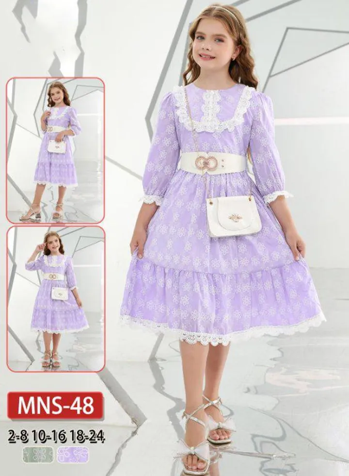 Girls dress suitable for Eid and special occasions