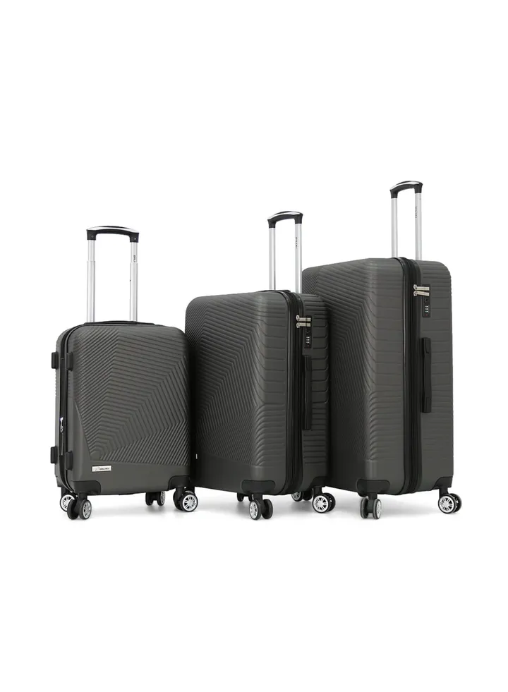 DILIXI Hard Side Luggage Trolley Bag 3 Pieces Set