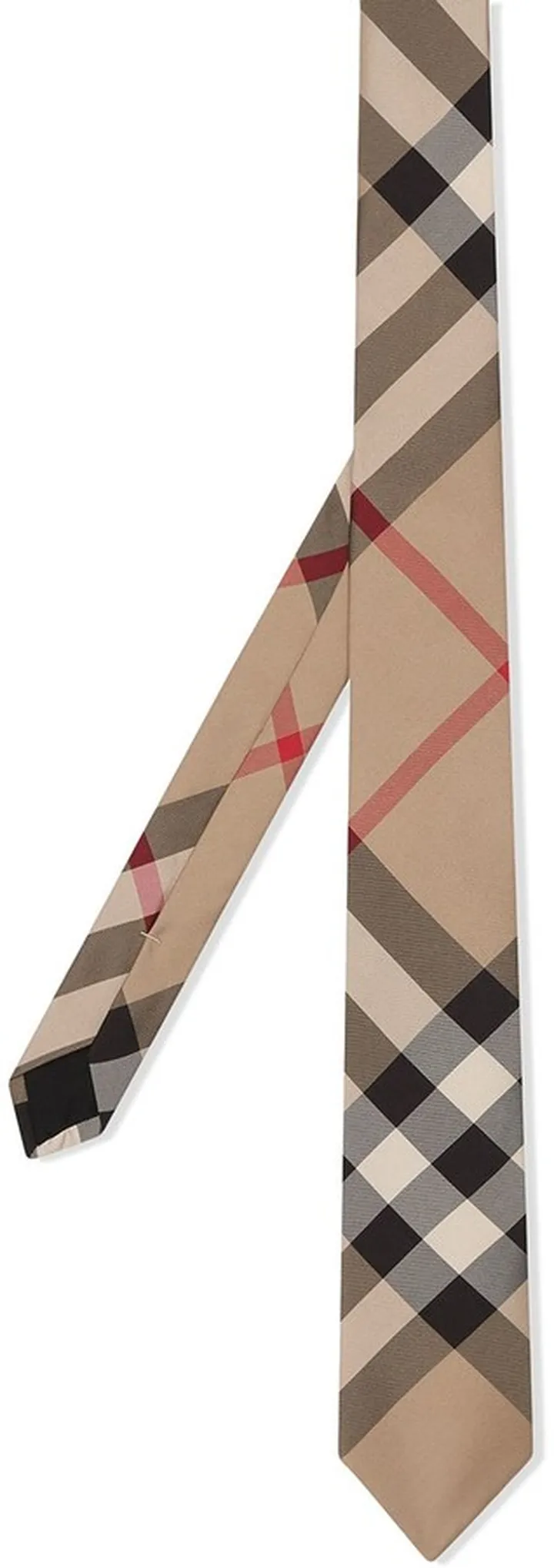 Classic Cut Check Silk Tie