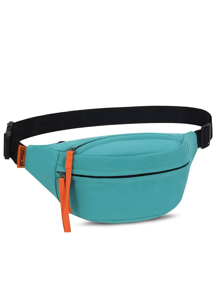 Unisex Pack Belt Crossbody Bag, Adjustable High Capacity Waterproof Strap Waist Pouch Bags, Easy Carry Any Phone for Travelling Workout Outdoor Sports