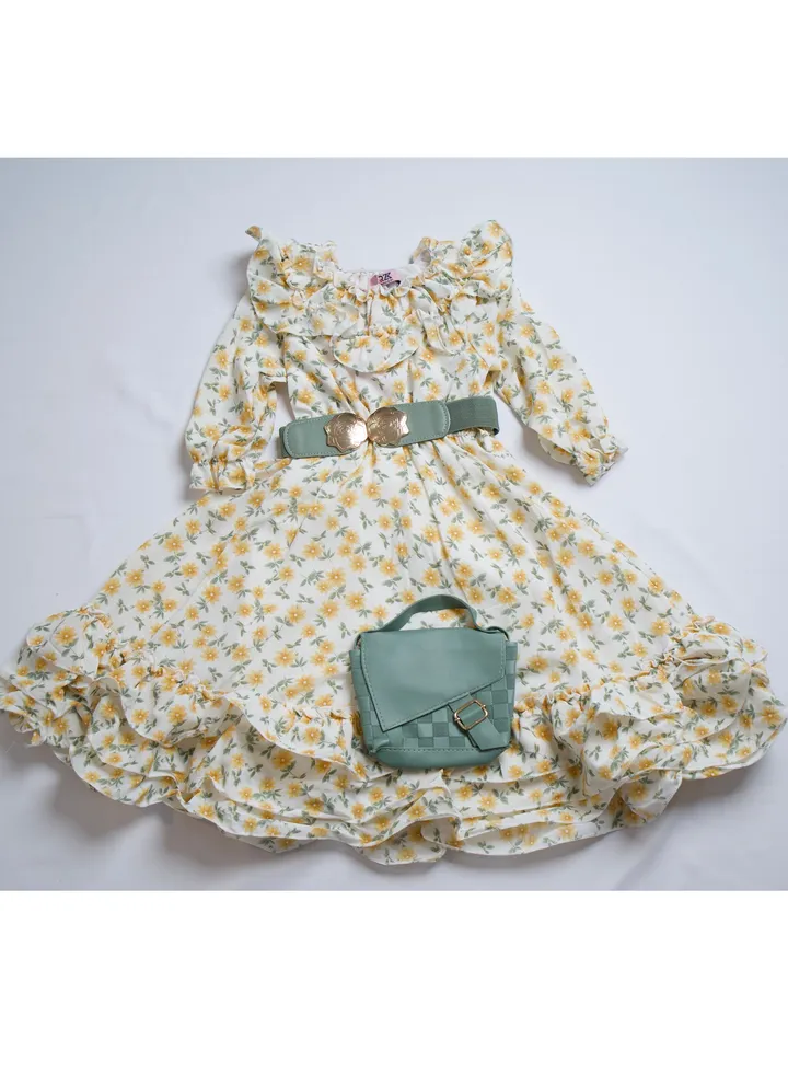 Girls dress suitable for Eid and special occasions