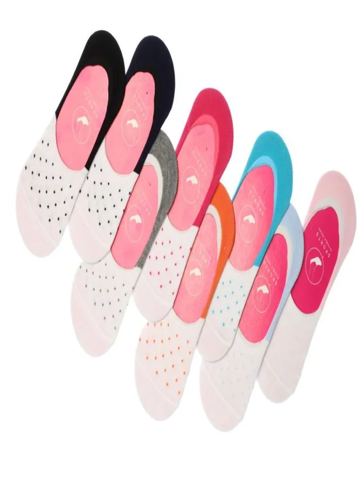 Bundle Of 3 Soft Cotton Invisible Nets Socks For Women