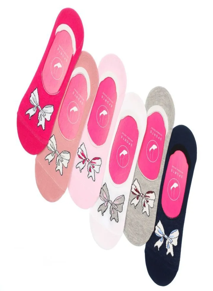 Bundle Of 3 Soft Cotton Invisible Nets Socks For Women