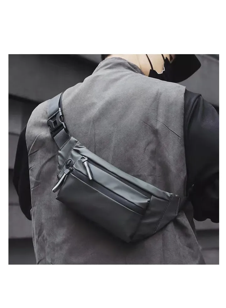 Men's waterproof personalized casual outdoor trendy messenger bag