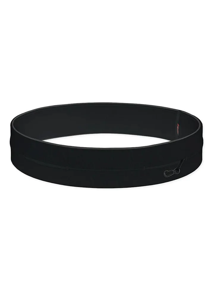 Jogging Belt Waist Bag Pouch Black