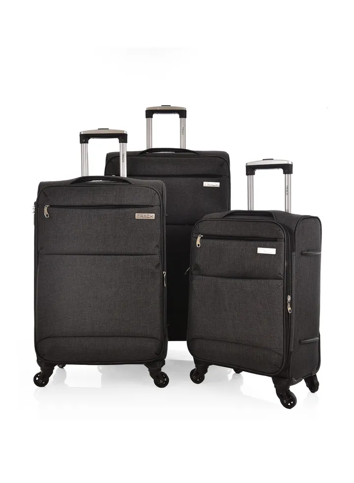 Track luggage bags set of 3 pcs 28/24/20 inch