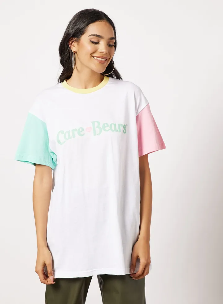 Care Bears Panel Graphic T-shirt