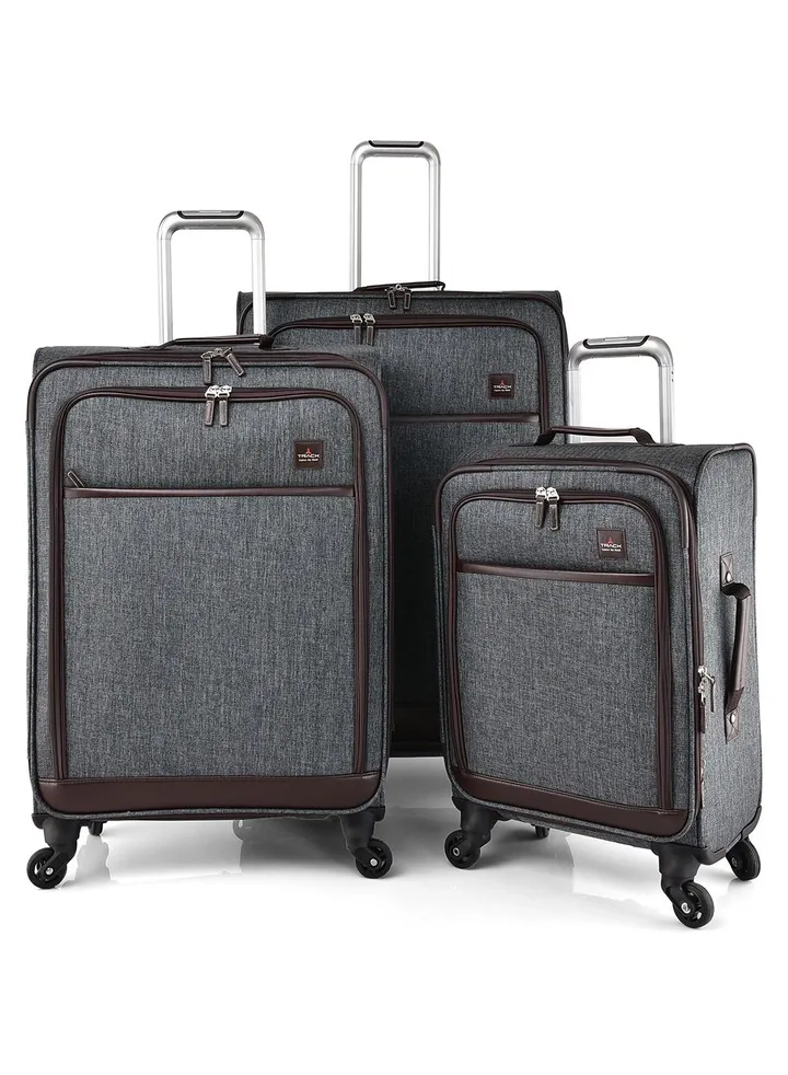 TRACK Luggage Soft set 3 pieces size 28/24/20 inch AL001/3P