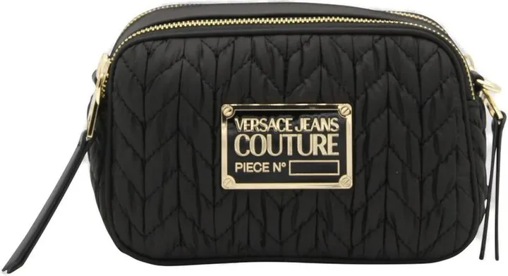 Versace Jeans Couture Logo Plaque Zipped Crossbody Bag