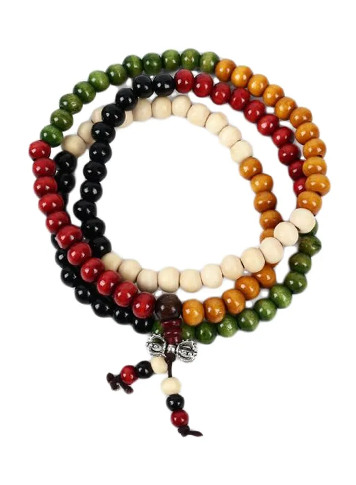 108 Natural Sandalwood Beads Bracelet