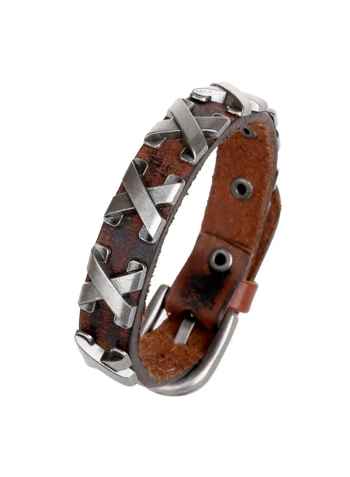 Vintage Leather Bracelet