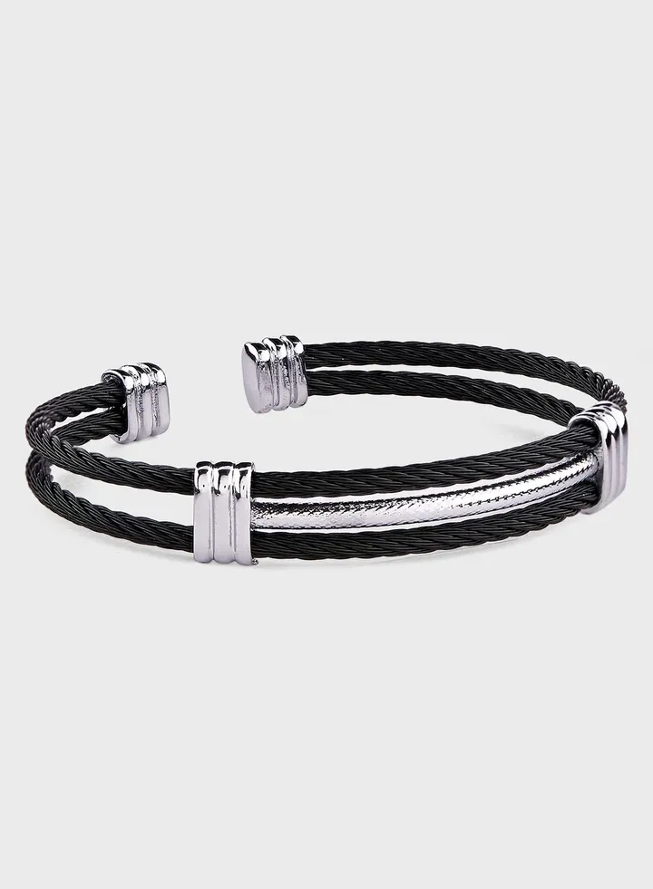 Casual Metal Cuff Bracelet