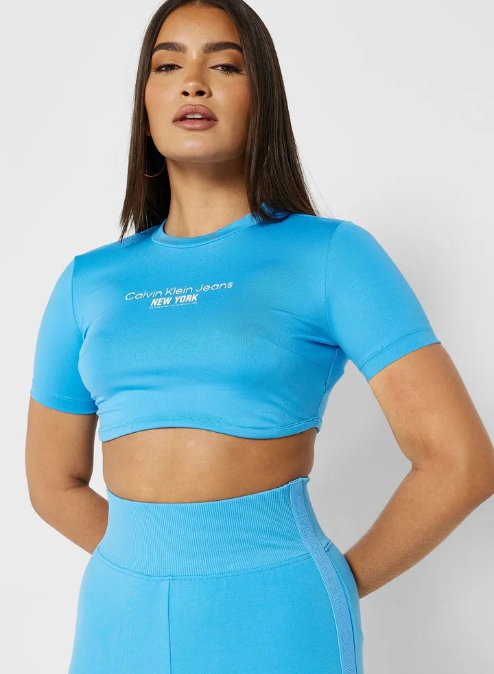 Crew Neck Logo T-Shirt