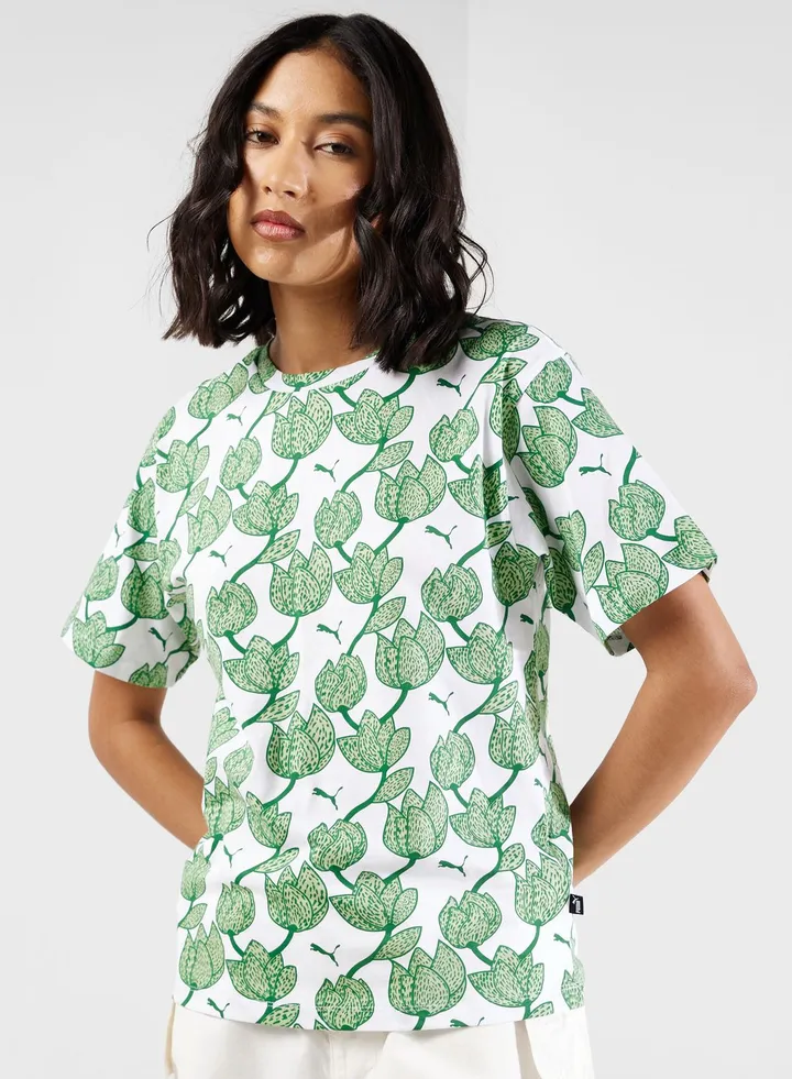Essential Blossom All Over Printed T-Shirt