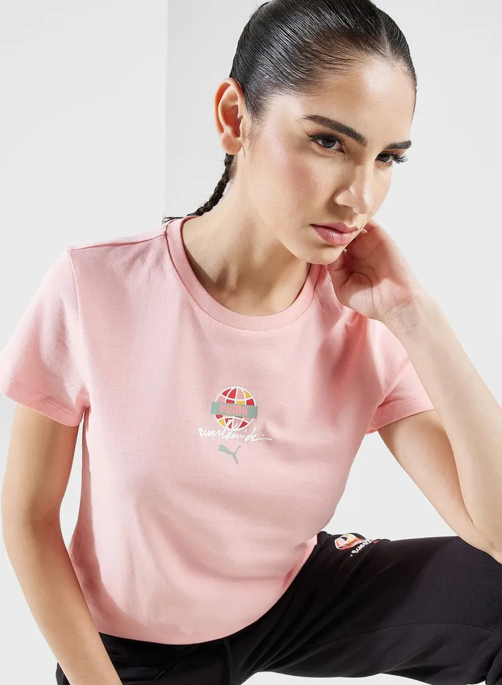 Worldwide Graphic T-Shirt