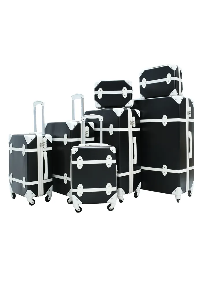 7-Piece Luggage Trolley Bag Set