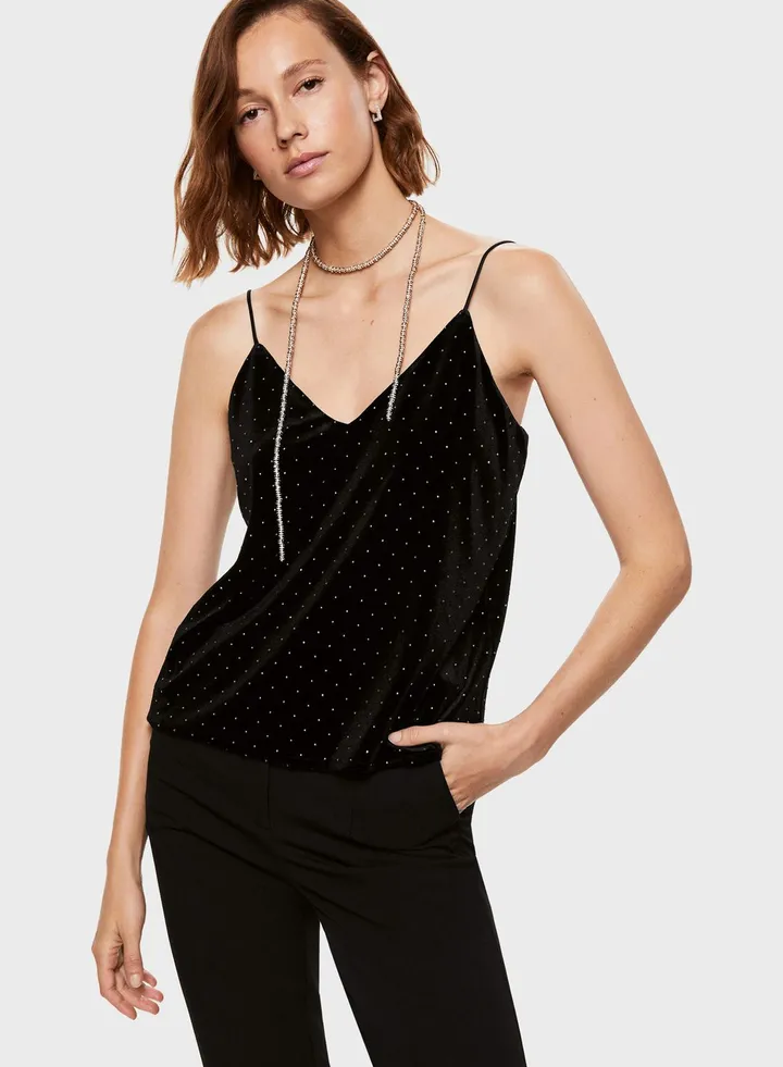 Strappy Printed Cami