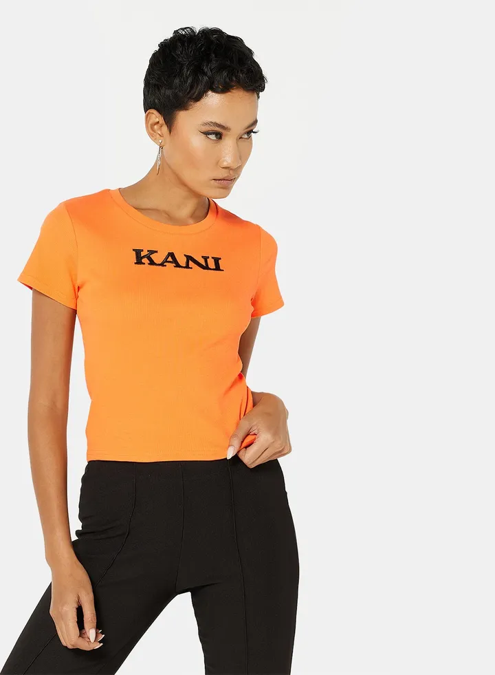 Ribbed Slim Fit T-Shirt