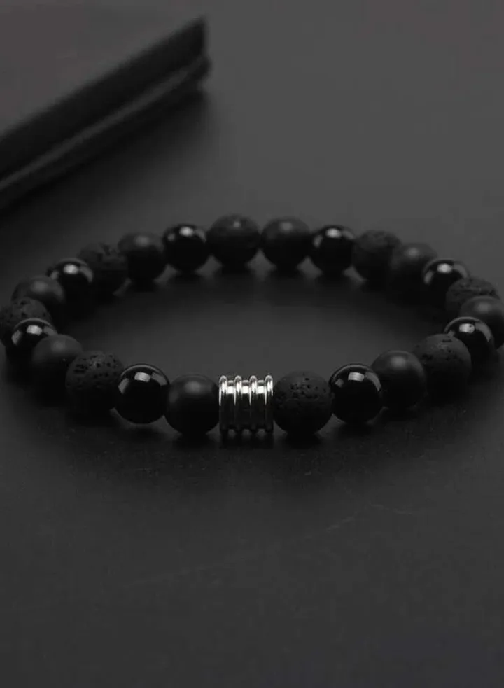 Bracelet For Men Made Of Stones
