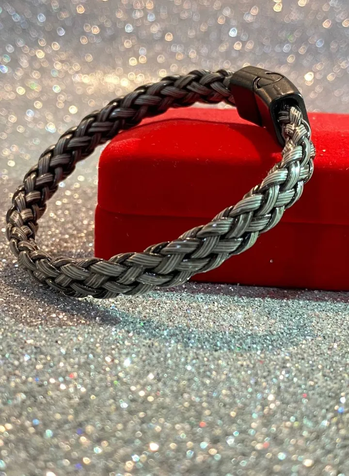 Braided Leather Bracelet for Men