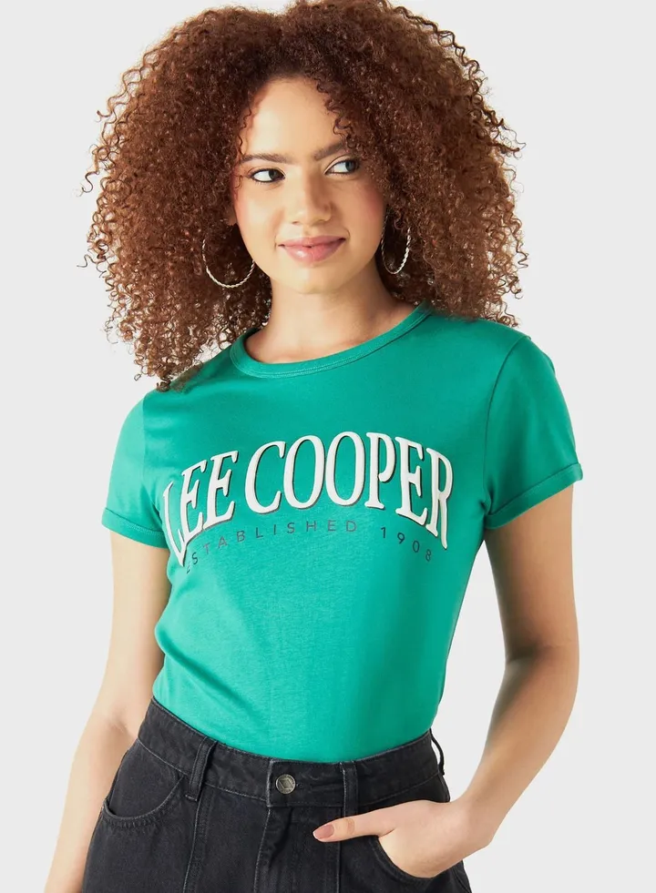 Crew Neck Graphic T-Shirt