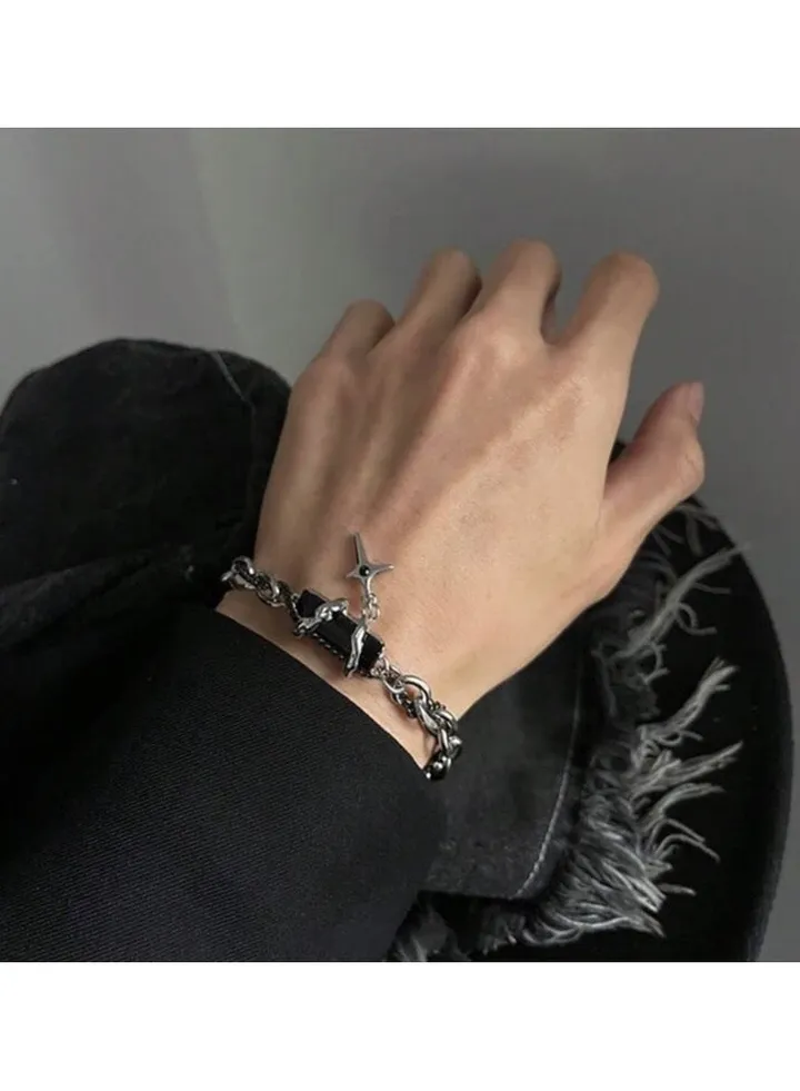 Men’s Elegant Bracelet Made Of Stainless Steel
