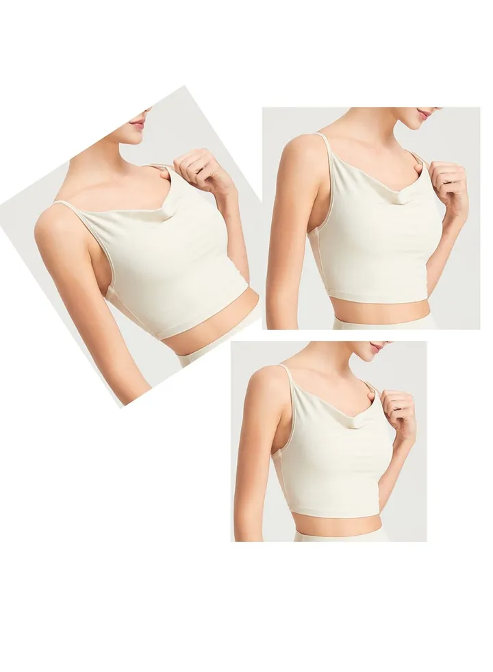 Sports underwear women wear running yoga clothes beauty back vest without underwire bra fitness top(Three pieces)