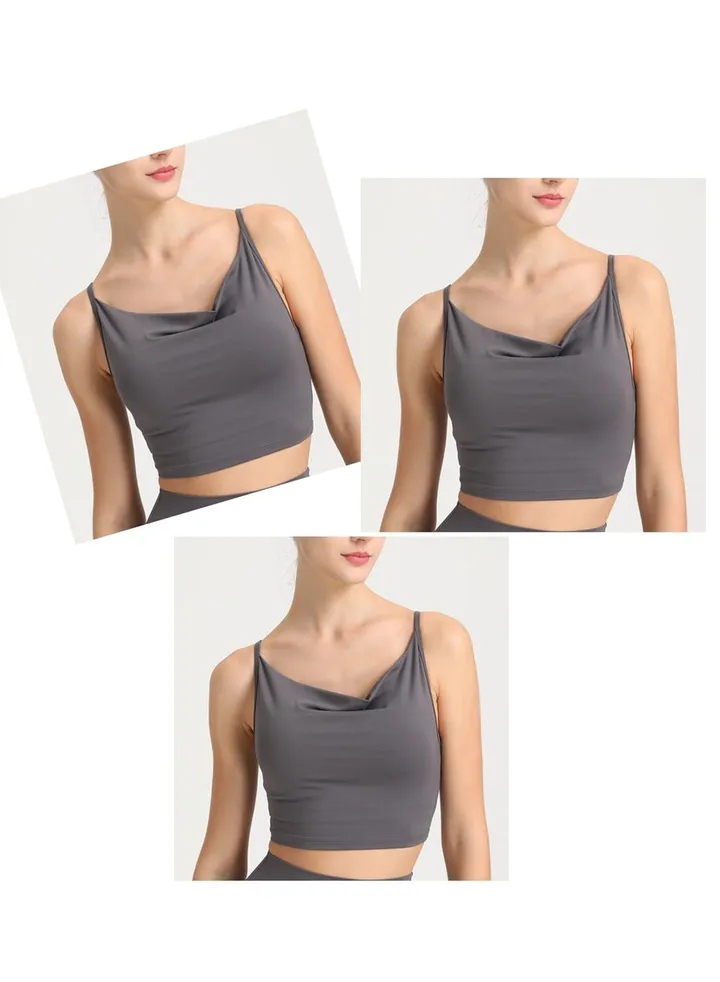 Sports underwear women wear running yoga clothes beauty back vest without underwire bra fitness top(Three pieces)