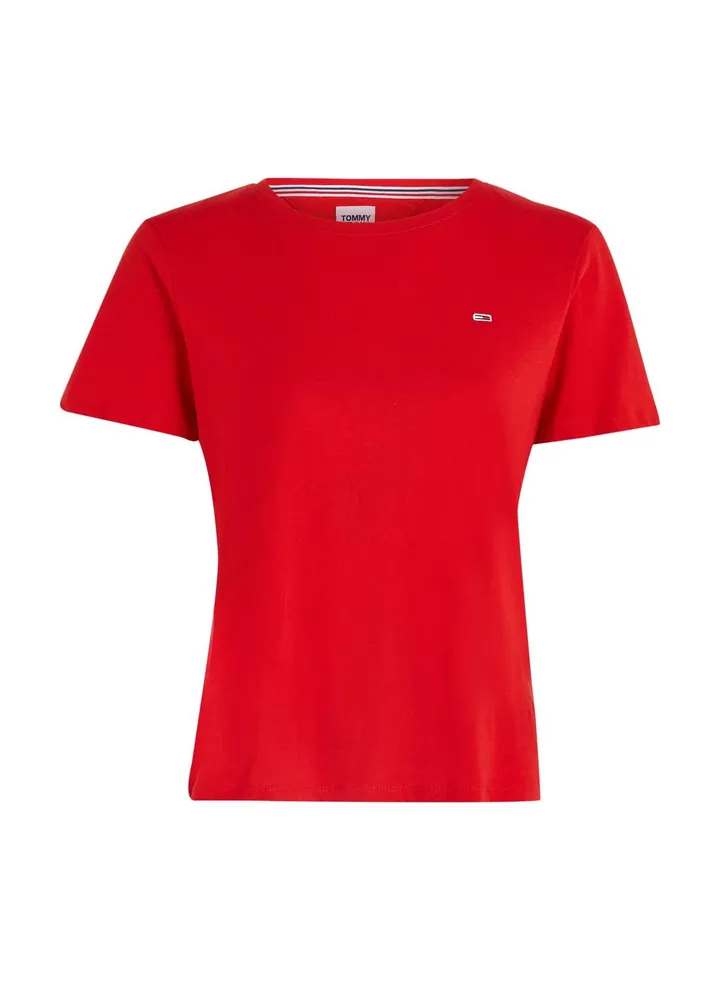 Women's Regular Fit Jersey T-Shirt, Red