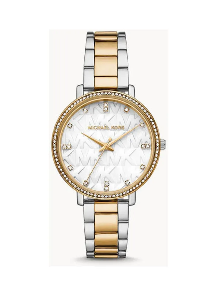 Women's Stainless Steel Chronograph Watch Mk4595