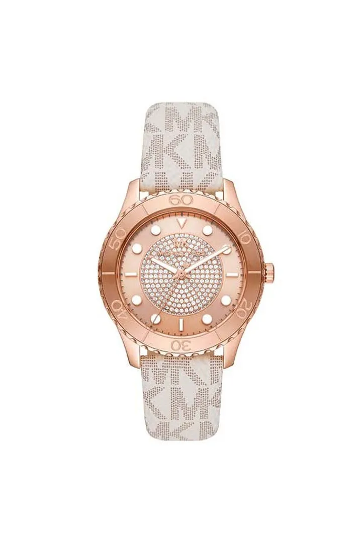 Women's Analog Polyurethane Wrist Watch MK6980
