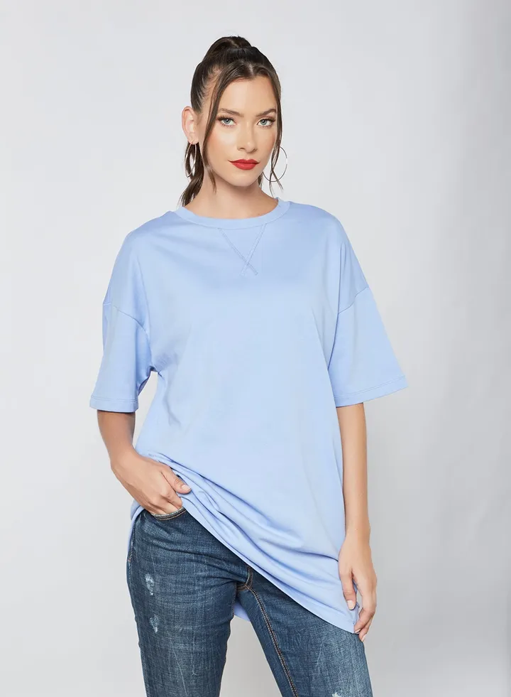 Oversized T-Shirt Blue