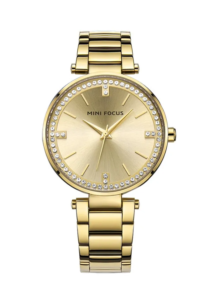 Women's Leather Analog Watch MF0031L01