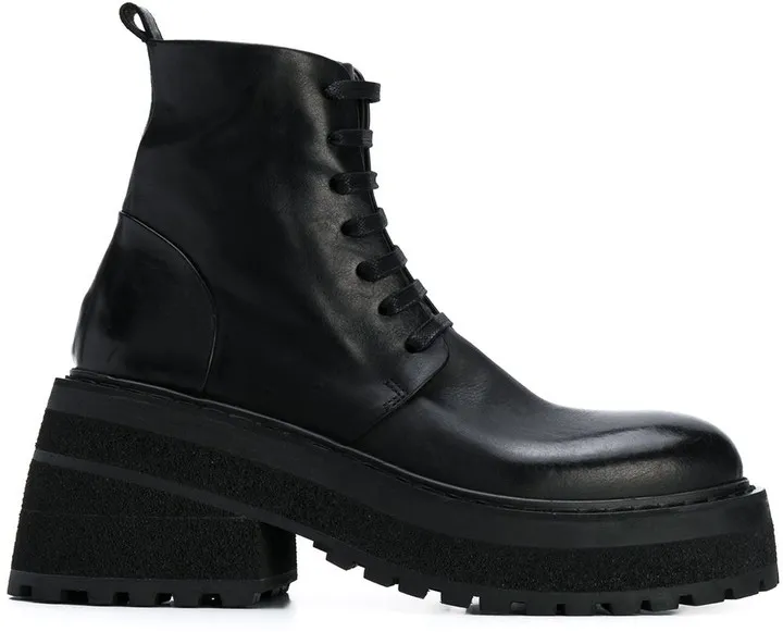 Lace-Up Ankle Boots