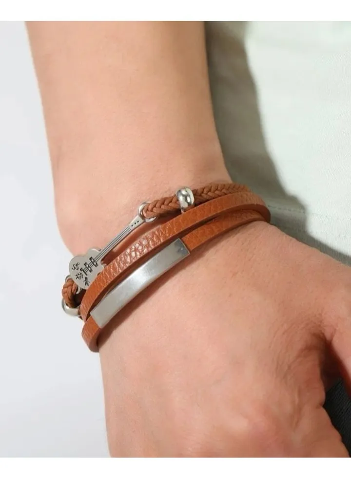 Guitar Designed Bracelet For Men