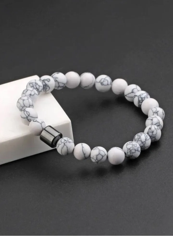 Bracelet For Men Made Of Stones