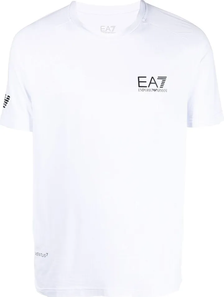 logo-print cotton T-shirt