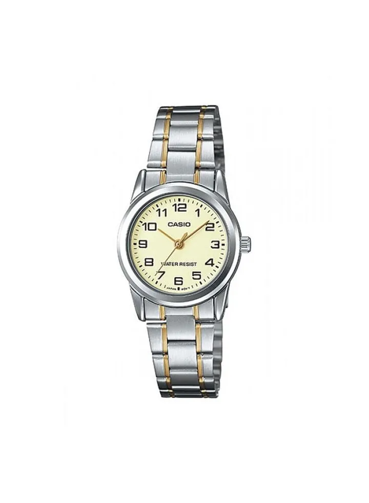 Stainless Steel Analog Watch LTP-V001SG-9BUDF