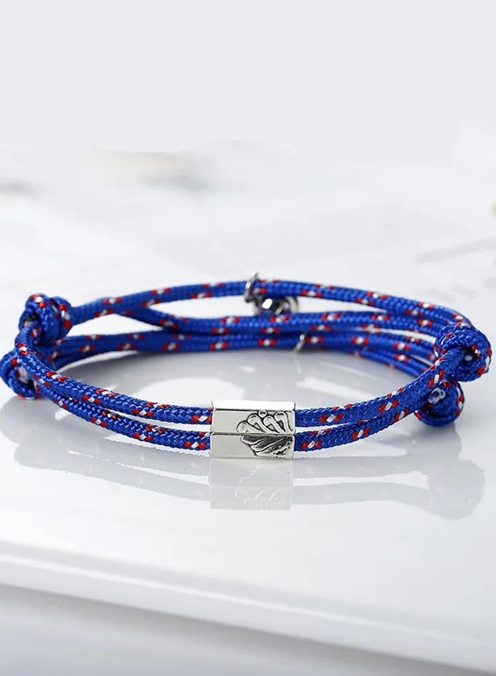 2-Piece Magnetic Heart Alloy Bracelet