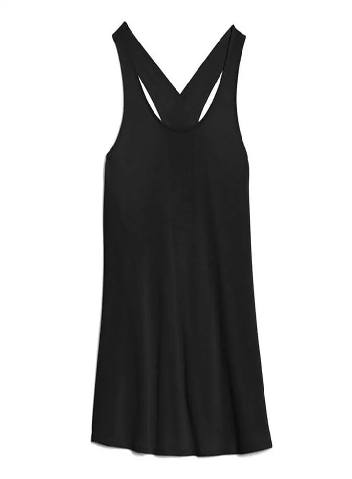 Women's Sleeveless Cross Fitness Vest Black